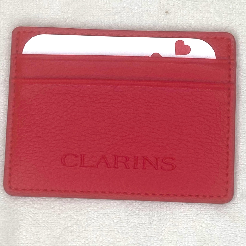 Red Leather Card Case Nwot Red Leather Card Case Nwot